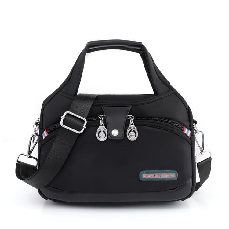 Women's Fashionable Simple Casual Versatile Oxford Cloth Handbag Shoulder Bag Crossbody Bag Cloth Bag