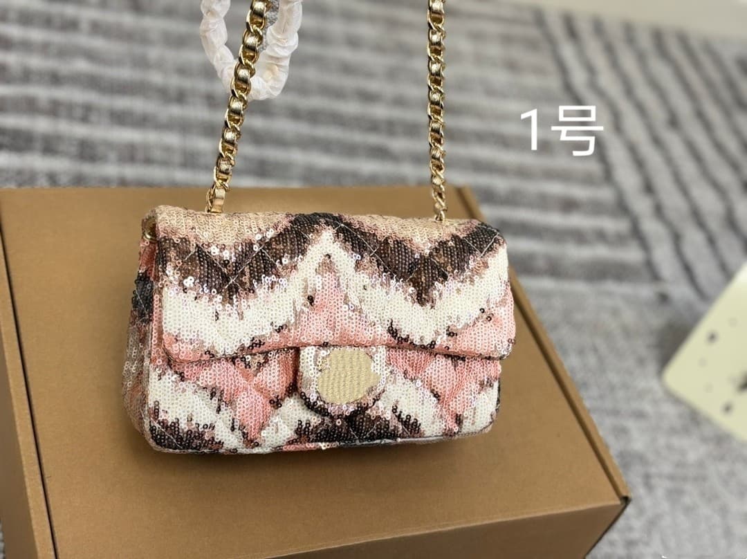 Creative Niche Trendy Snake Print Bag European and American Style Chain Animal Print Bag Cross-Border Women's Evening Bag Party Crossbody Bag