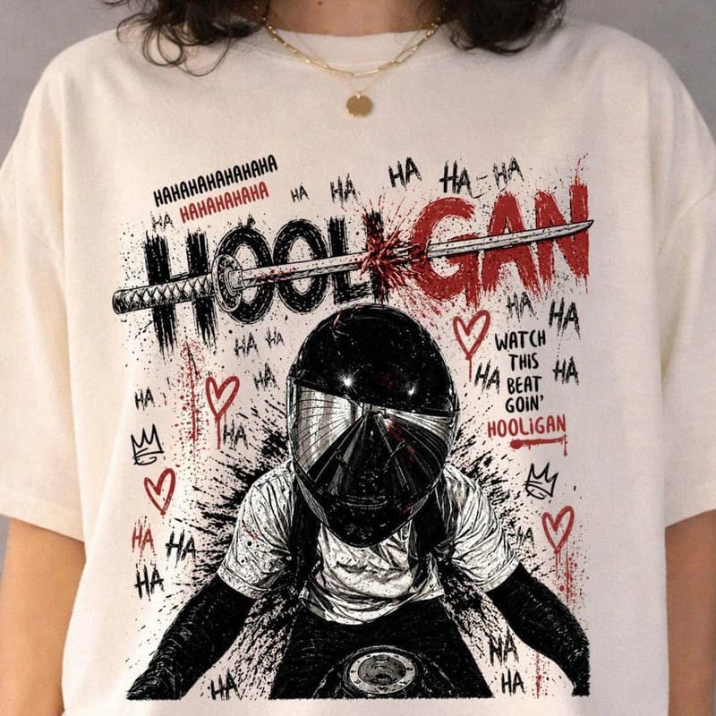 [Cross-border EU Size] BTS Arirang Album Tour Hooligan Graphic Unisex 1