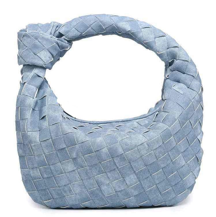 2026 Cross-Border Woven Dumpling Bag Spring/Summer New Trendy Versatile Handbag for Women Premium Simple Minimalist Designer Bag