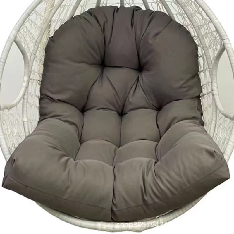Cross-Border Thickened Cradle Chair Cushion Rocking Chair Hanging Basket Cushion Round Bird Nest Swing Chair Integrated Backrest Nordic Style