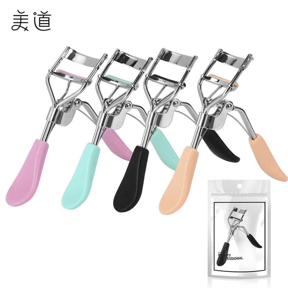 Beauty Road Direct Supply Makeup Mascara Beauty Tools Eyelash Curler Wide Angle Belt Rubber Pad Carbon Steel Chrome Plated A4 Classic