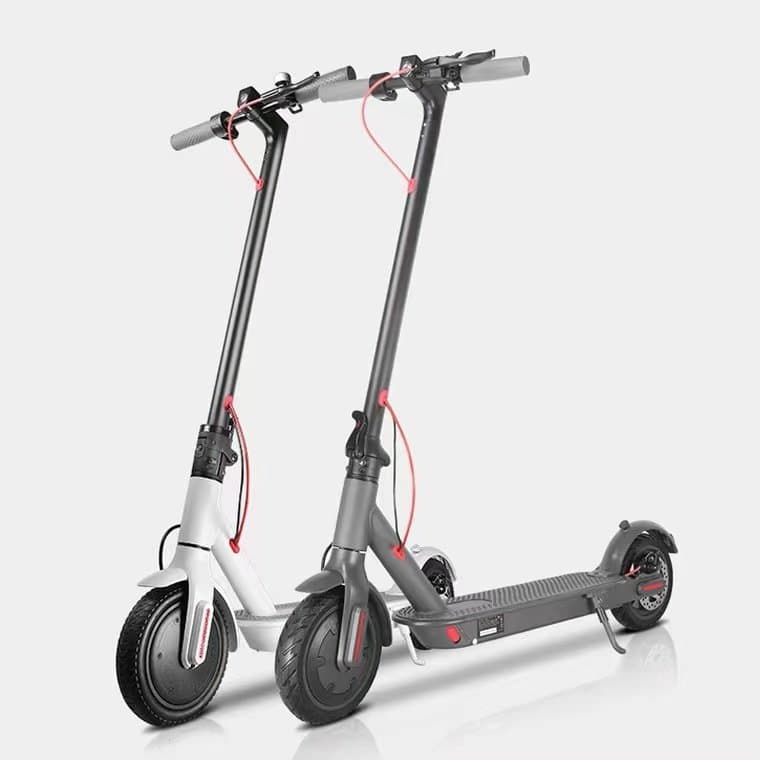 Adult electric scooter, small and foldable, M365, 8.5-inch, UL2272, commuter scooter with shock-absorbing pedals.