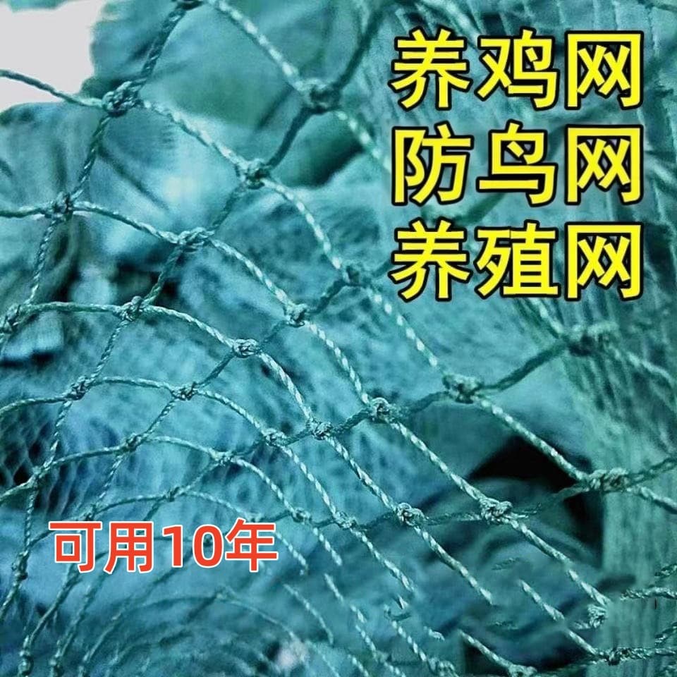 Pheasant Plant Climbing Net, Bird-Proof Nylon Net, Chicken Barrier Net, Poultry Netting, Garden Fence Net