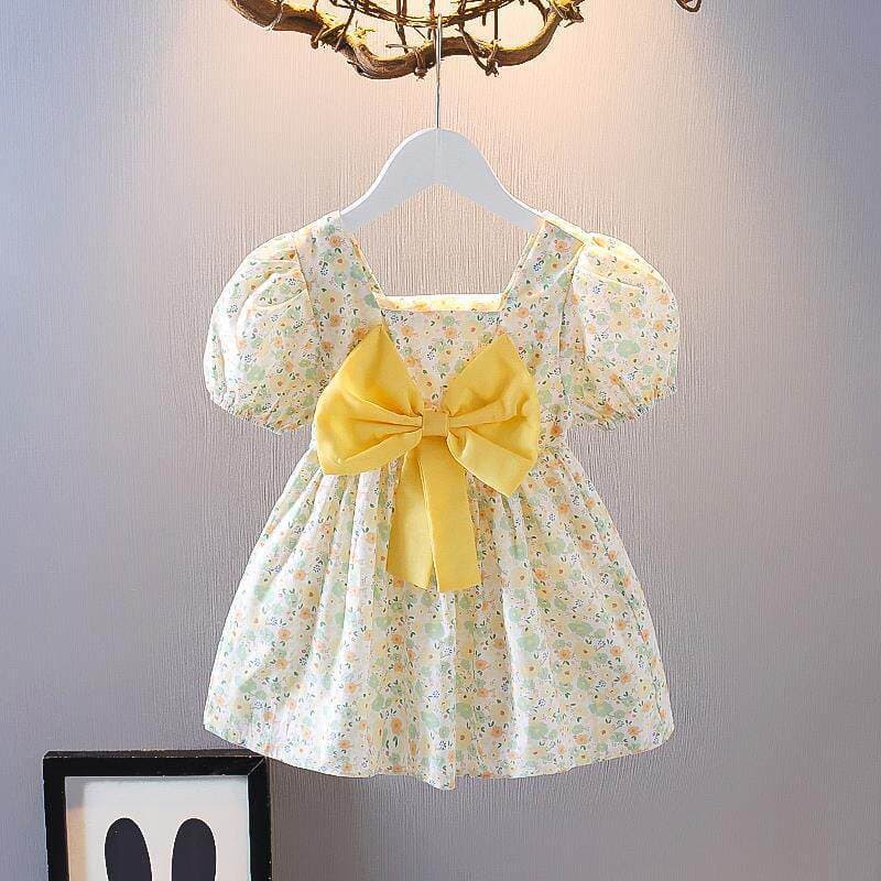 Cross-border Girls Summer Dress 2026 New Style Children's Dress Fashionable Little Girl Internet Celebrity
