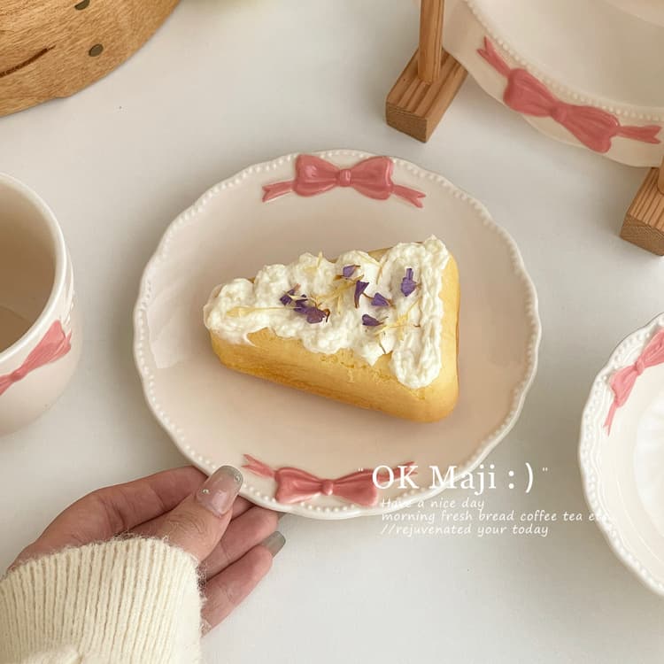 Dinnerware Set Home 2025 New Stylish Ceramic Plate and Bowl Set for One Person High Appearance Tableware