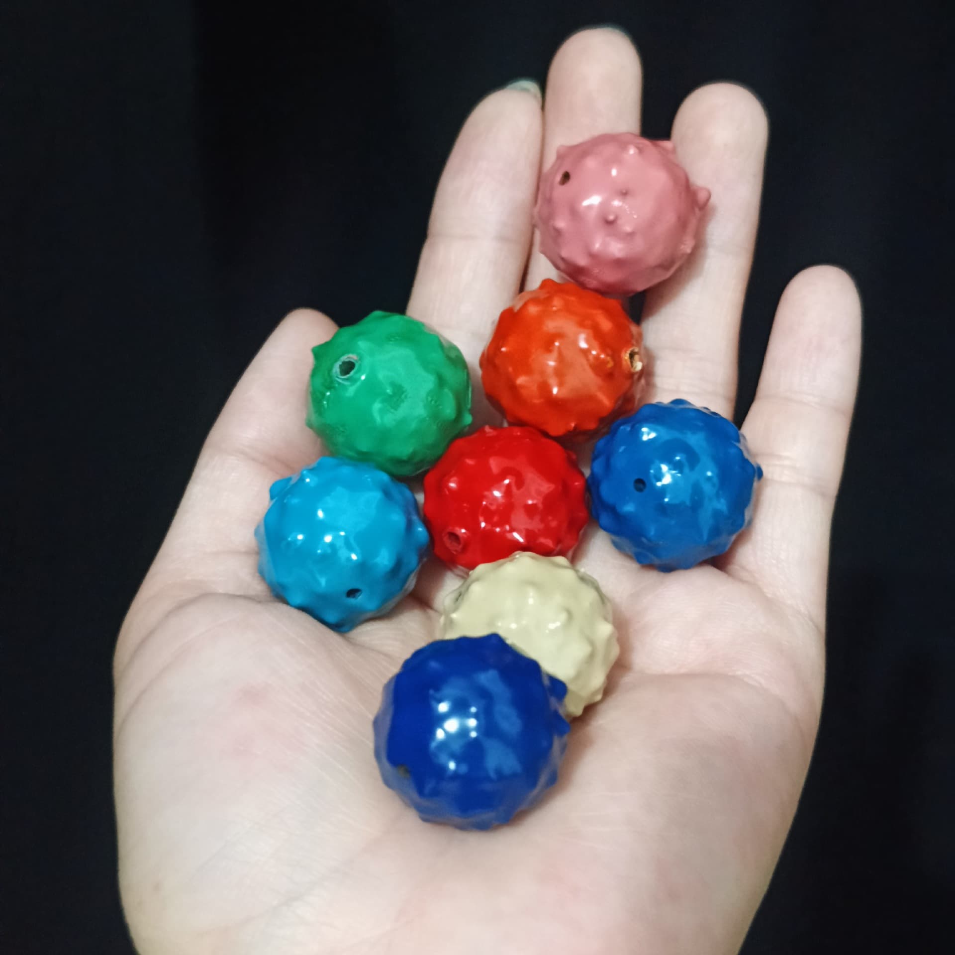 Direct from Manufacturer, Semi-Finished Full Mother-of-Pearl Lacquer Beads for DIY Bracelets and Buddhist Beads, Live Stream Supply