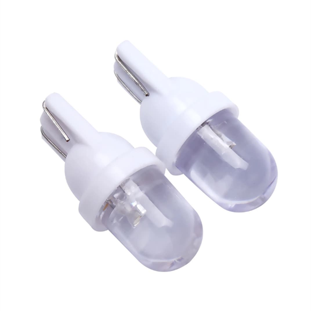Car T10 Width Light Interior LED Round Hat Dome Light Tail Light Small Light 1LED License Plate Light