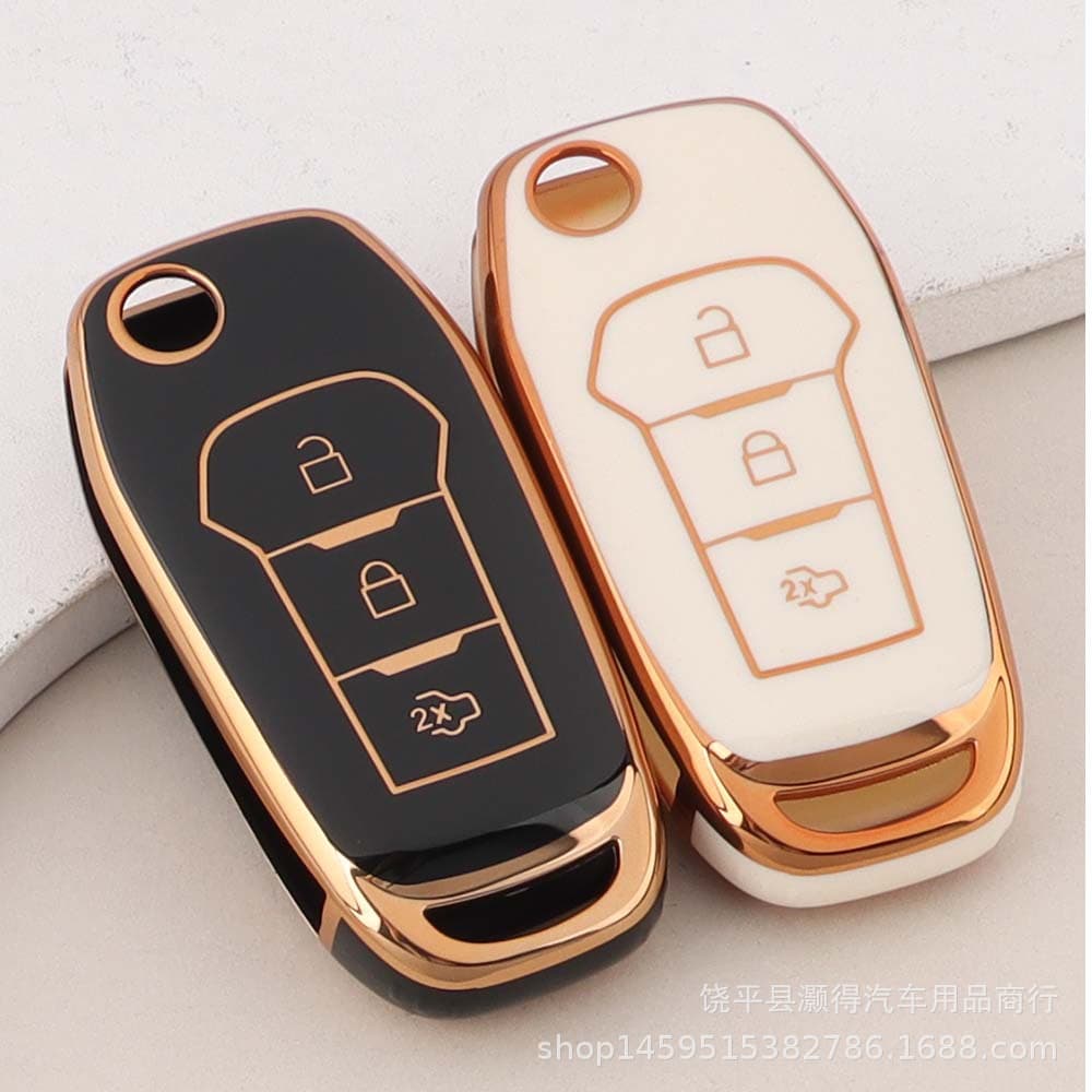 For Ford Focus Key Case, Everest Key Cover, Fiesta Keychain, Ecosport Key Shell, Mondeo Key Protection Case