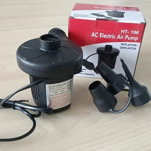 Home Electric Air Pump with Three-Layer Nozzle, Pool Pump Accessories, Multi-Functional Air Pump Nozzle