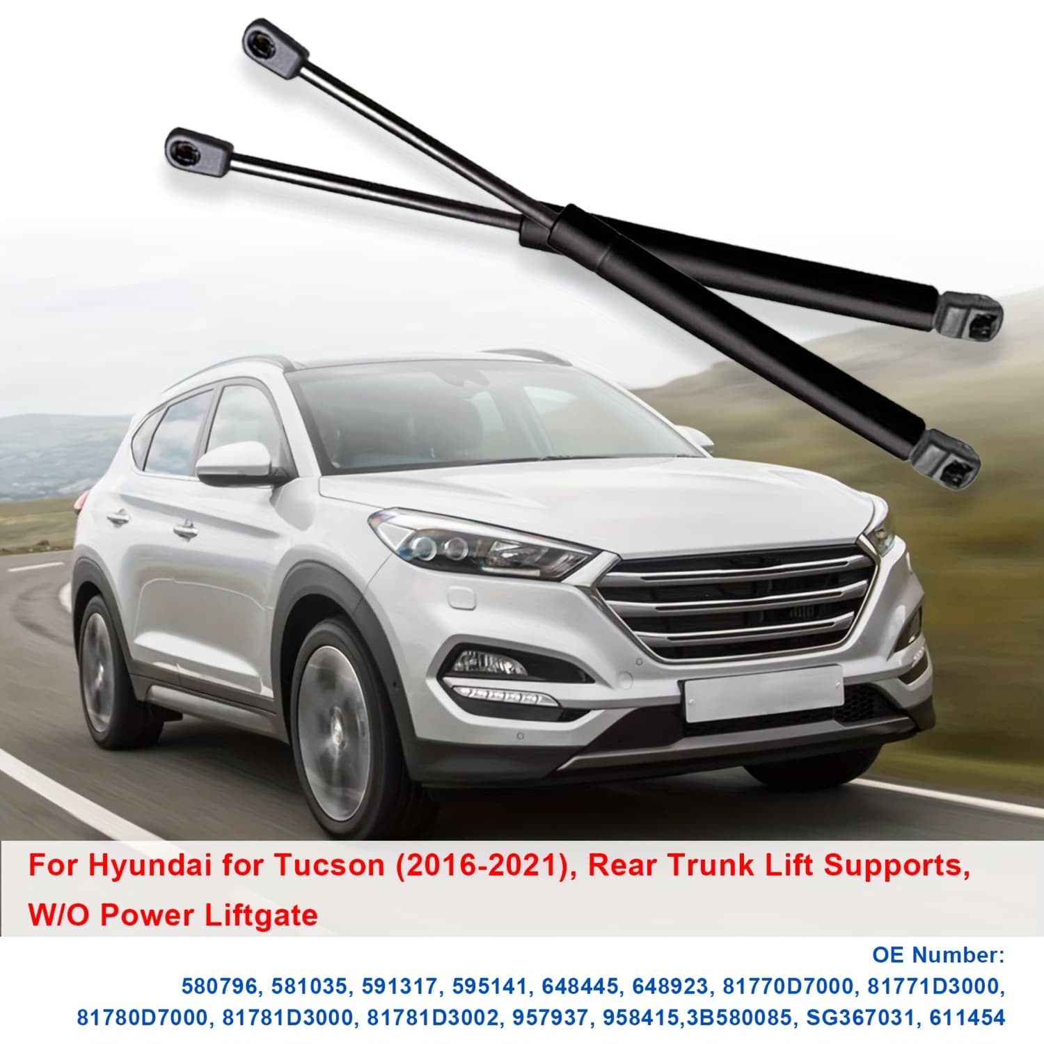 Suitable for Tucson 2016-2021 backup hydraulic leverHyundai for Tucson (2016-2021)