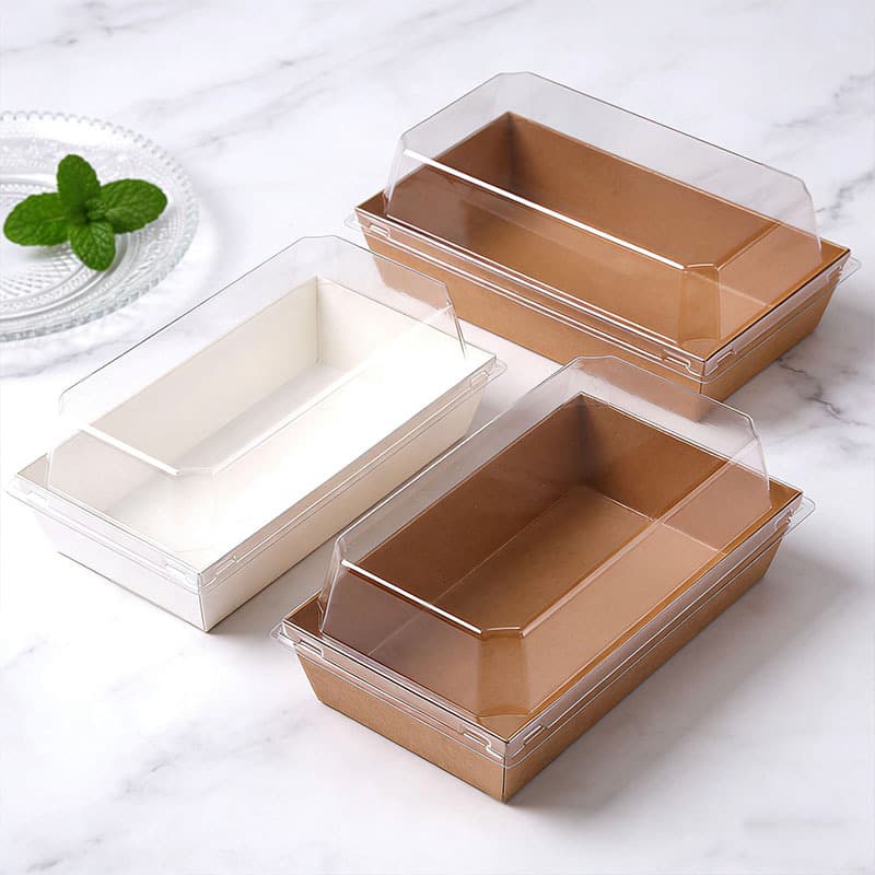 Cake Packaging Box for Sandwiches, Snow Lady, Meat Floss Cake, Puffs, Cake Rolls, Egg Tarts, Baking Takeout Box