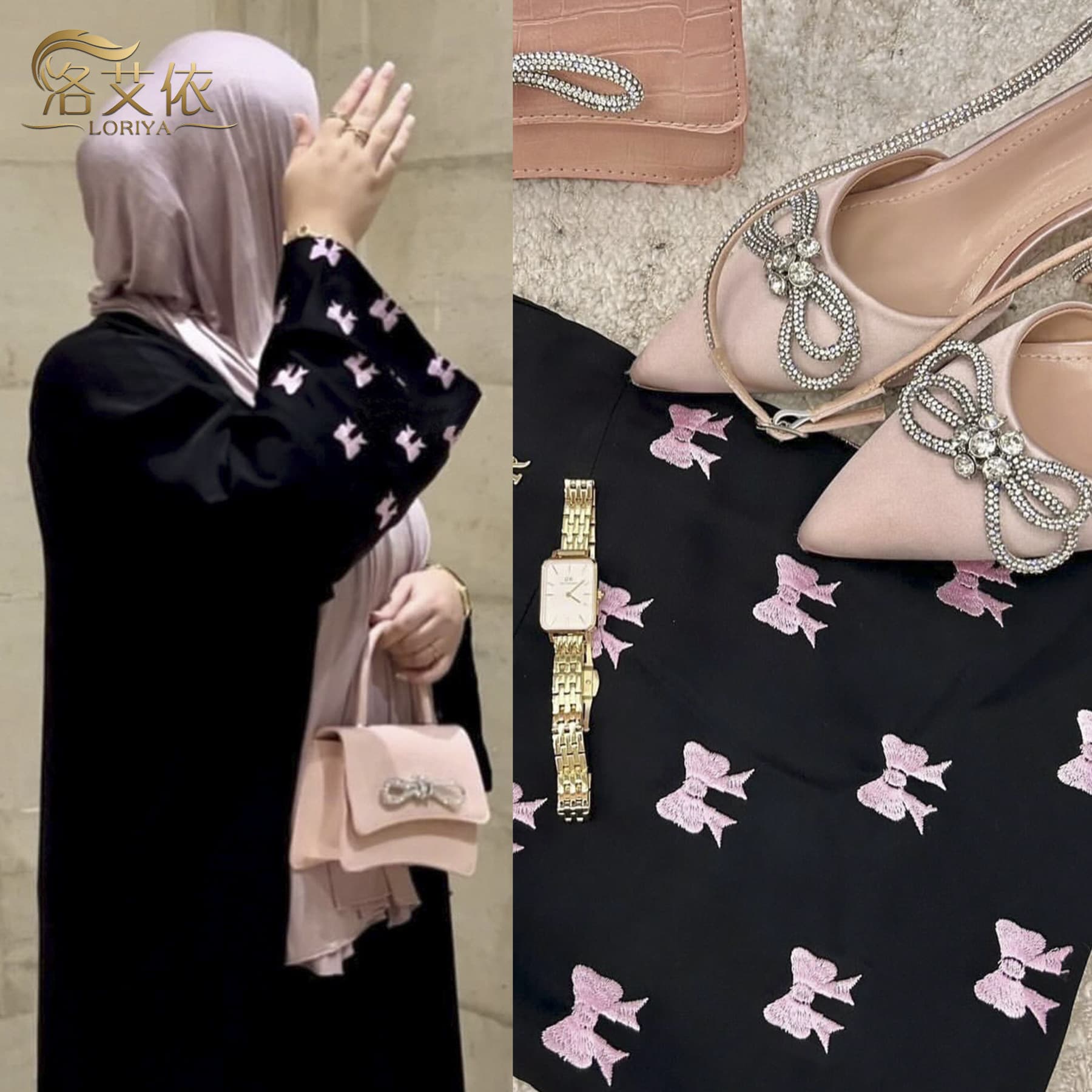 Exquisite Embroidered Dress Cardigan LR826