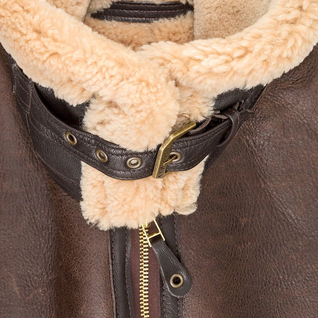 In Stock Amazon & Independent Site New PU Leather & Faux Fur Men's Coat Long Sleeve Thick Faux Fur Jacket