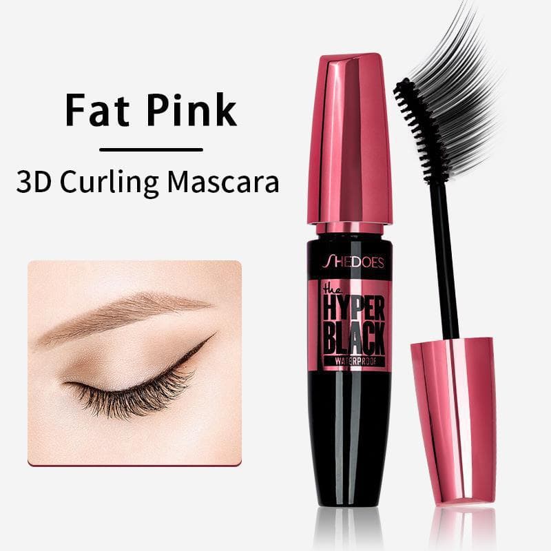 Shedoes Cross-Border Popular Mascara: Thick, Long-Lasting, Natural, Smudge-Proof, Trendy Eye Makeup