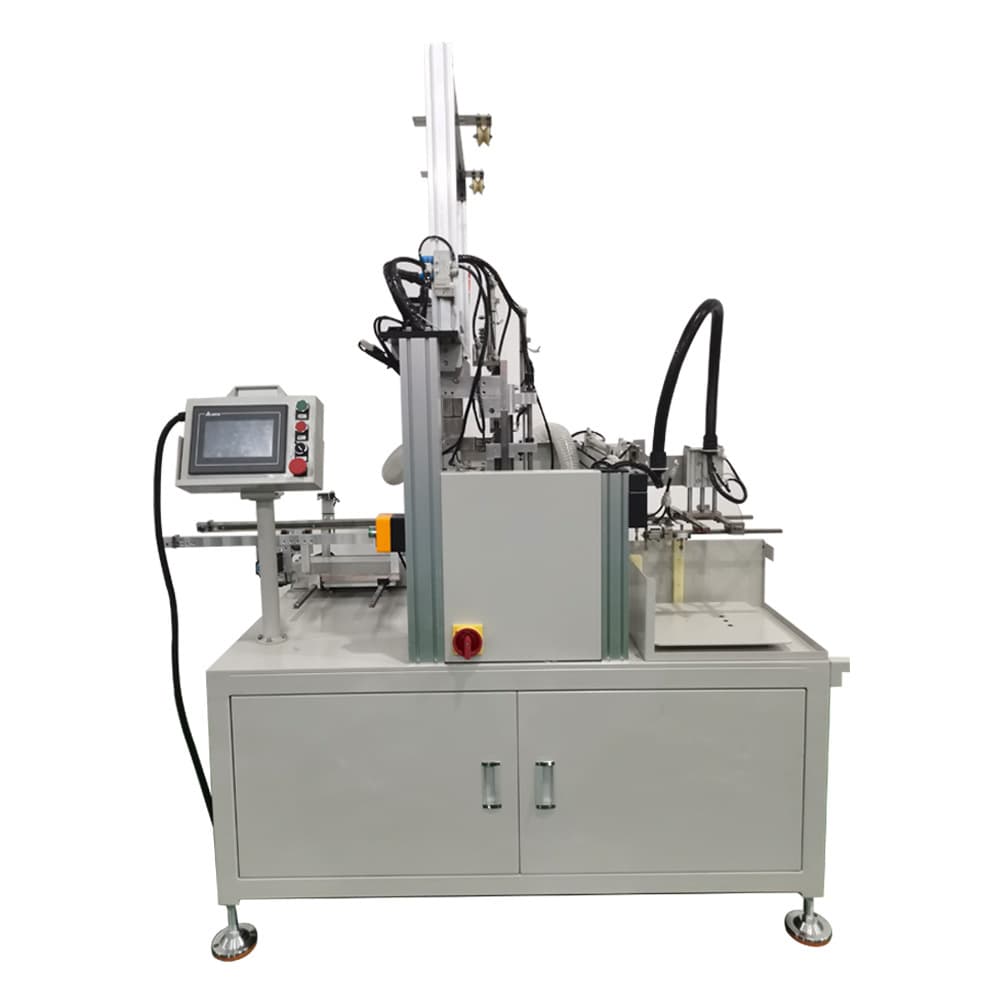 DOB board automatic dual wire insertion machine, PCB terminal automatic wire insertion machine, LED bulb assembly equipment