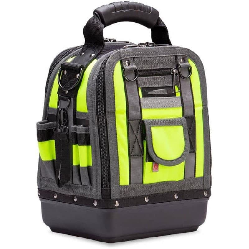 In stock Amazon's new large-capacity multi-function tool bag with multi-zipper and multi-compartment design is convenient and durable for storage.