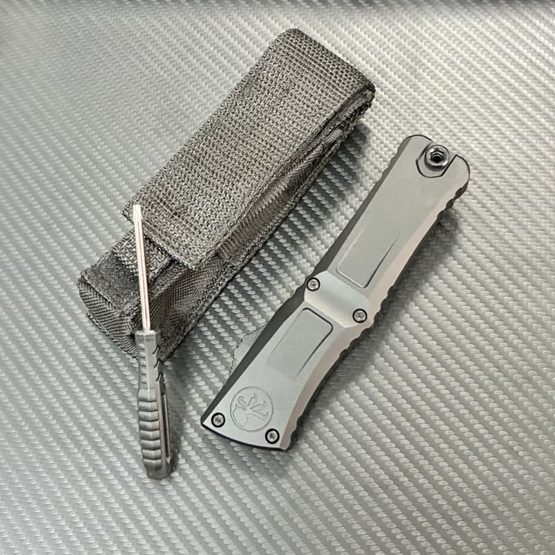 Hot Selling Microtech Large Dragon Gen 3 Outdoor Tool Aluminum Alloy OTF Multi-function Knife Sheath EDC Accessories