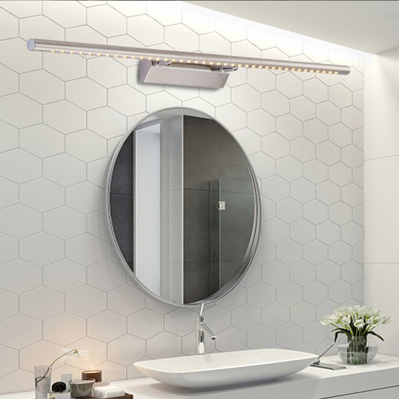 LED Mirror Front Light for Bathroom, Modern Simple Nordic Indoor Makeup Light, Washroom Wall Light