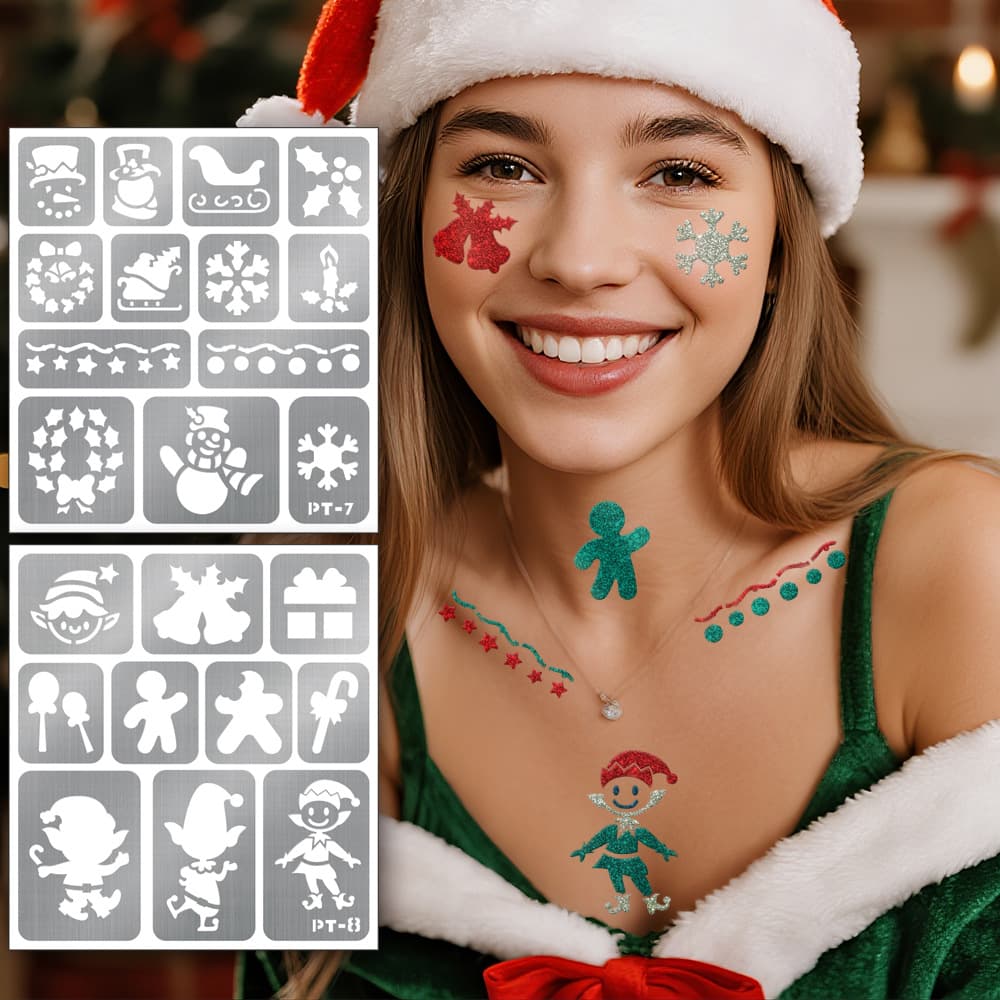 Custom tattoo templates for parties and gatherings, temporary tattoos, waterproof, sweatproof, long-lasting and non-fading tattoo templates.