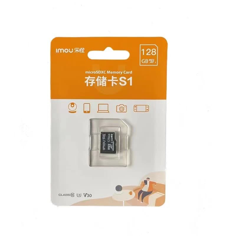 Dahua LeChange Original Storage Card LeChange Camera 128GB Surveillance Memory Card Monitoring Card Digital Memory Card