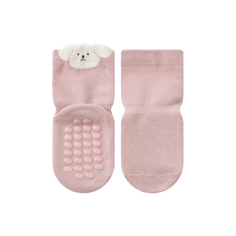 Baby Socks Spring and Autumn Cartoon Baby Floor Socks Children's Indoor Glue Toddler Socks Newborn Mid-Tube Socks Wholesale