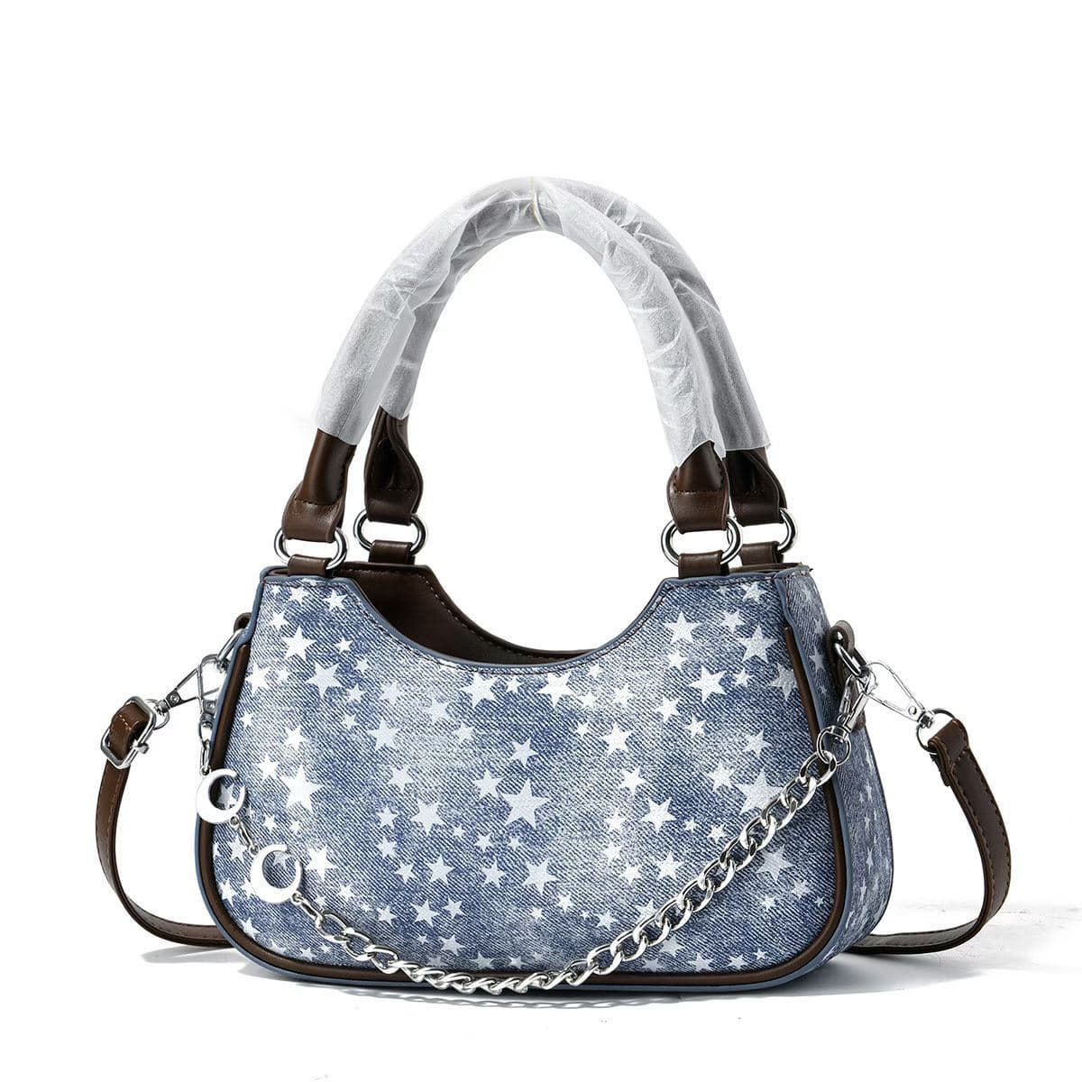 Vintage Handbag for Women, Birthday Gift Exquisite Crescent Bag, Niche High-end Handbag Shoulder & Crossbody Bag