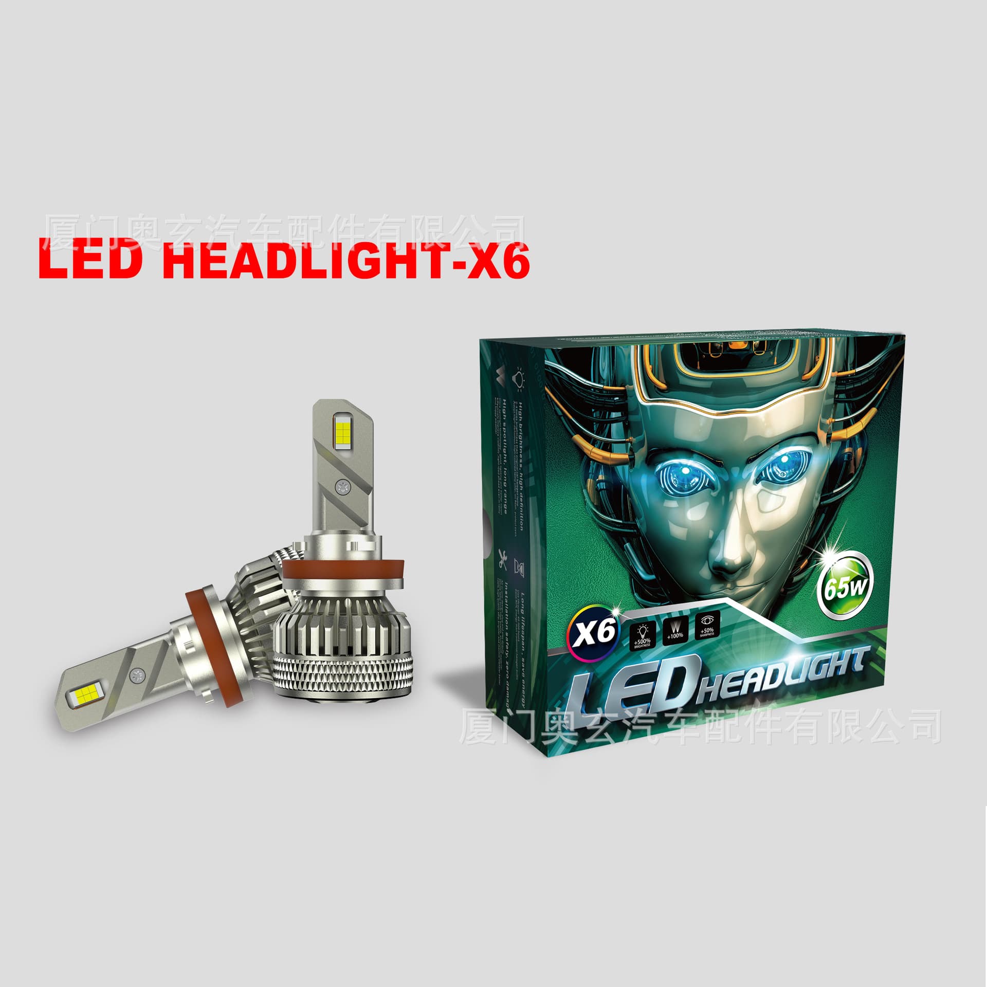 Supply High Power 65W Car LED Lights 9005 H1 H7 H11 H4 Car High/Low Beam LED Lights Factory Direct