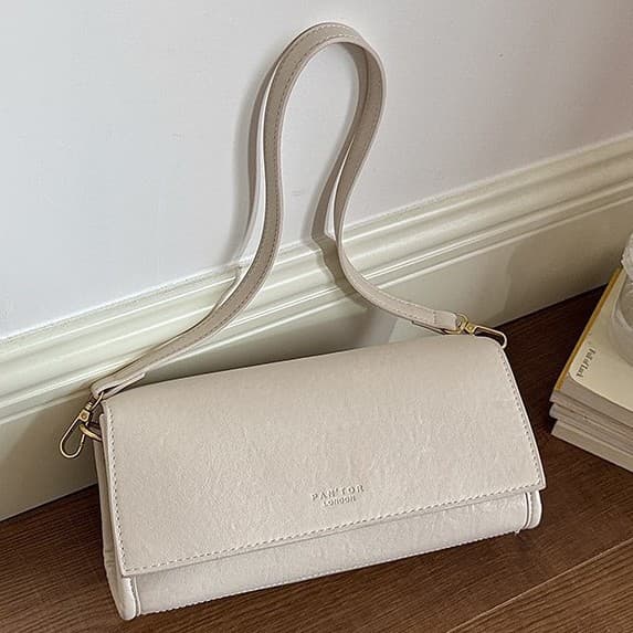 Ins Style Small Square Bag for Women 2026 New Fashion Versatile Shoulder Bag Elegant Underarm Bag Simple Crossbody Bag