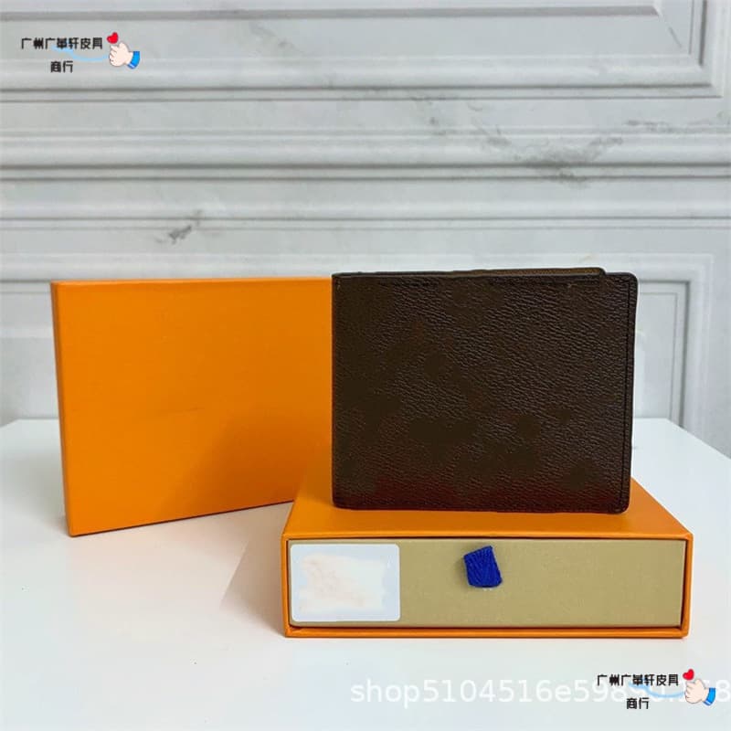 Foreign trade supply wallet long zipper bag large banknote holder unisex wallet with packaging 60895 genuine leather