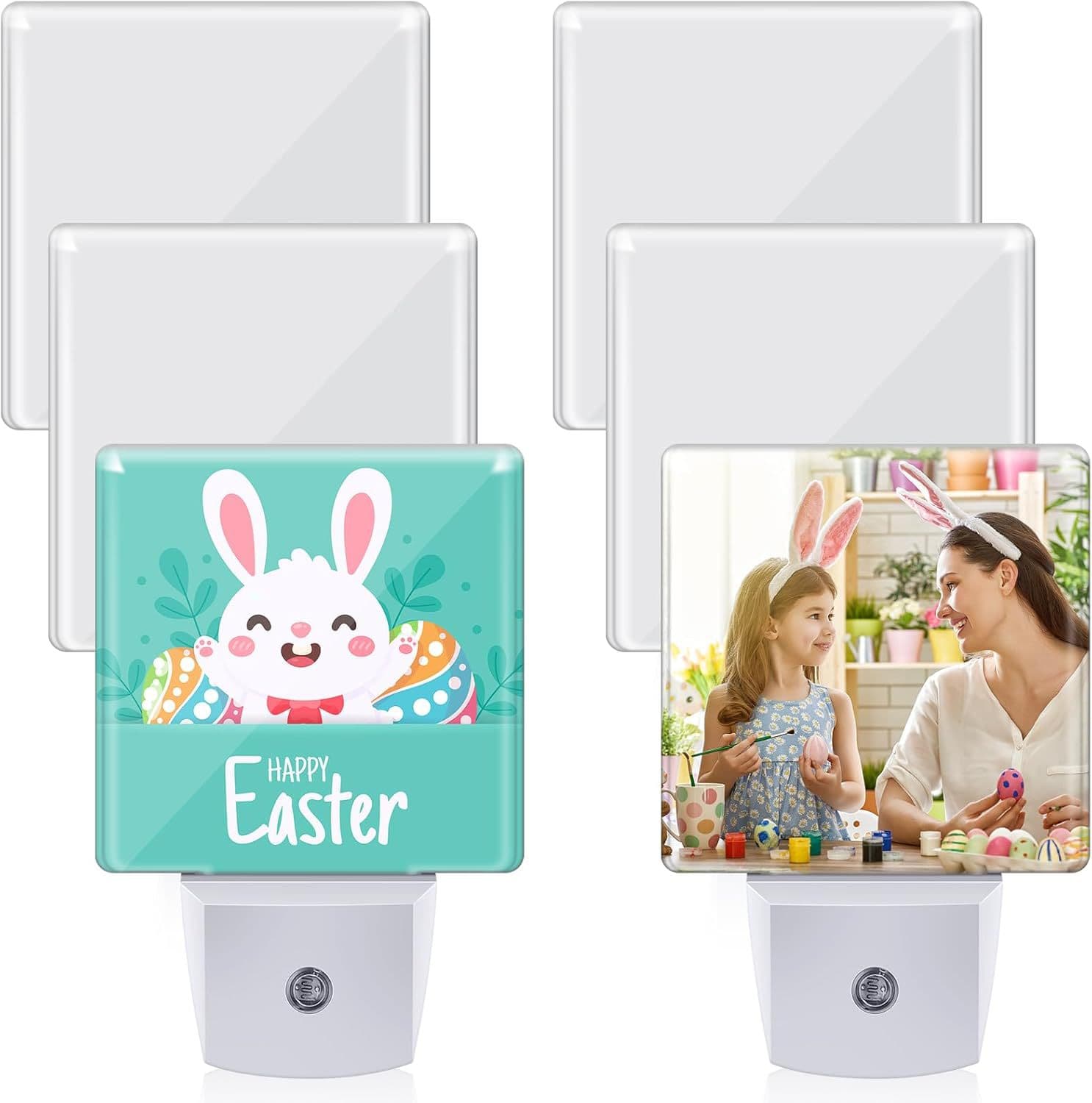 Sublimation blank acrylic light-sensitive night light Thermal transfer acrylic night light Personalized sublimation