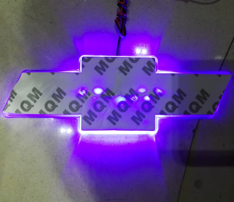 Led Car Logo Light Background Light New Cruze Lumina For Chevrolet Car Tail Lamp Sticker Decal Backlight Lamp