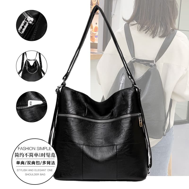 Crossbody Tote Large Bags, High Capacity, Premium Handbag, Single Shoulder Bag, Vintage Double-Shoulder Crossbody, Ultra-Popular Bag for Women