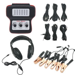 Automotive 6-Channel Noise Stethoscope Engine Chassis Abnormal Sound Detector Electronic Driving Noise Stethoscope
