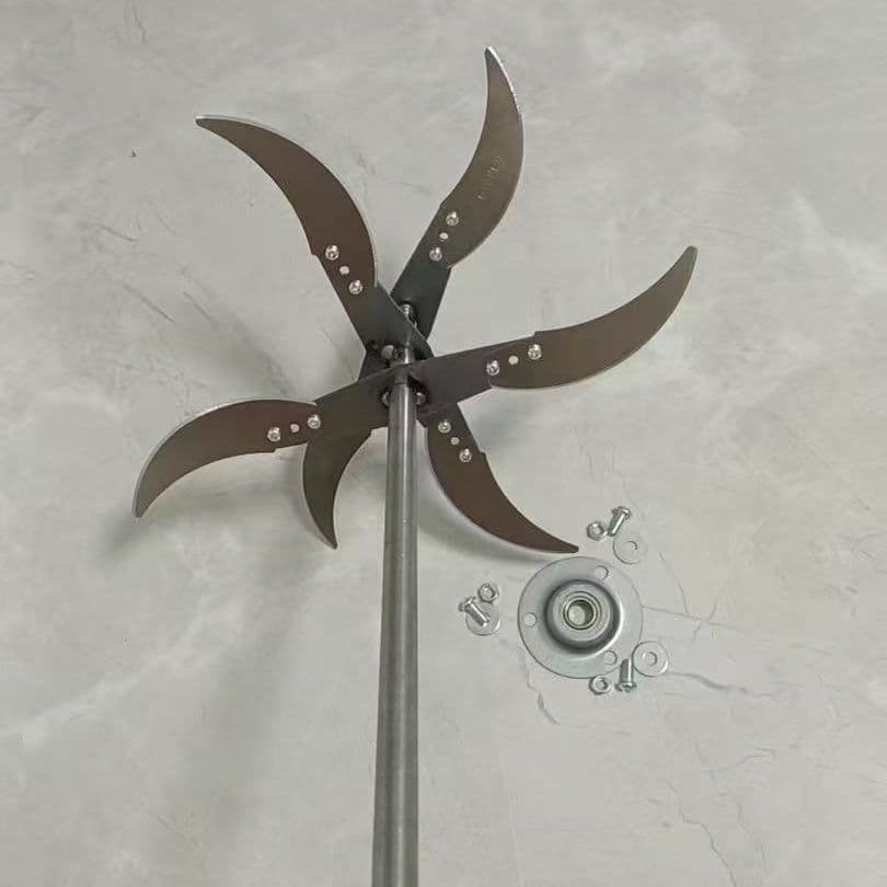 Electric Drill Conversion Chopper - Grass Cutter, Thickened Blades, Blade Holder Base Shaft, Vegetable Chopper for Feeding Chickens