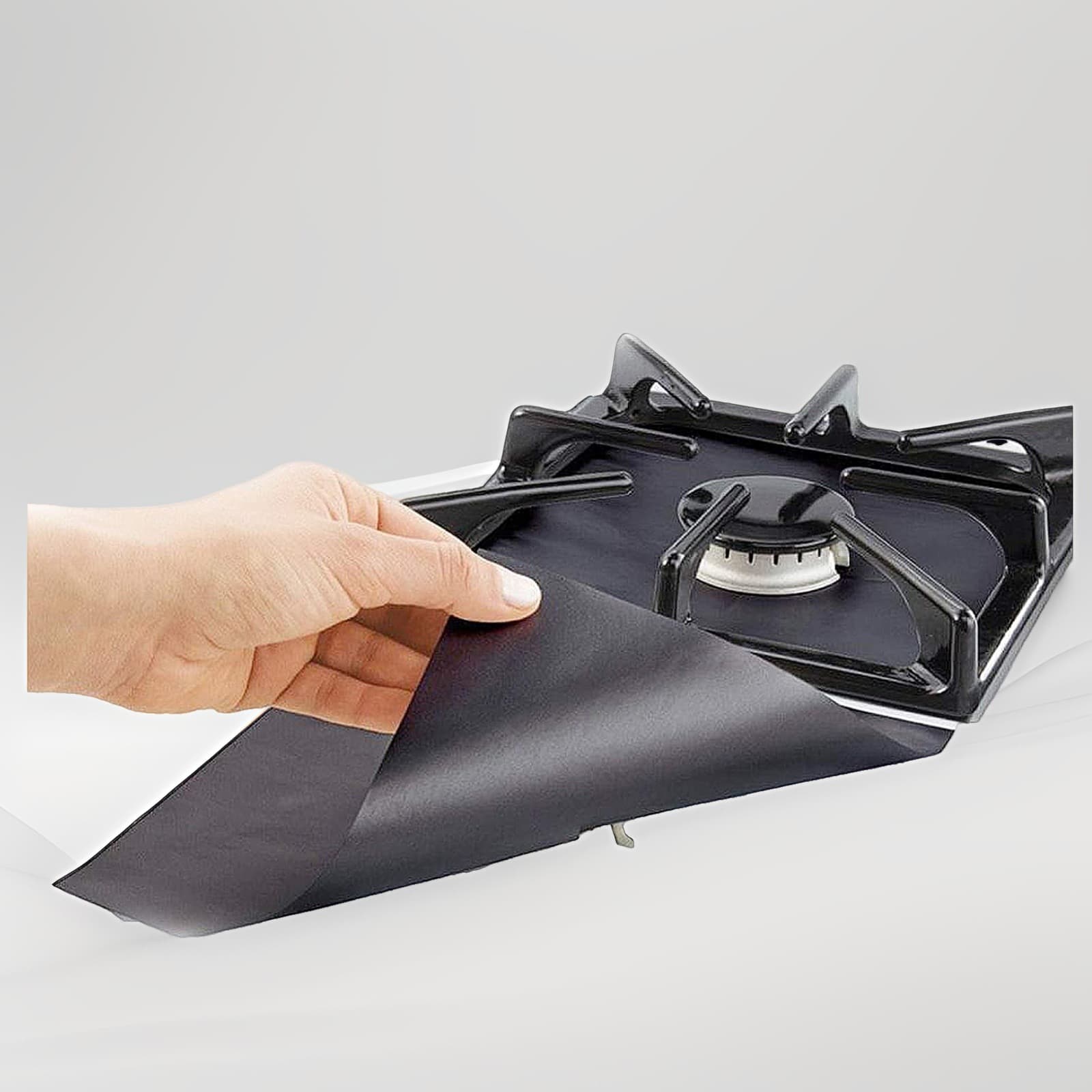 Gas stove surface cleaning mat Teflon gas stove surface protection mat Oil-proof and anti-fouling gas stove cleaning mat