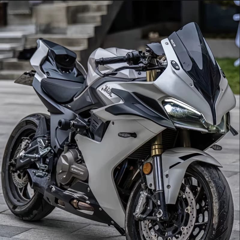 Wow Motorcycle Front Windshield Extension PC Material Racing Modification Accessories Vacuum Forming Sheet Custom Manufacturer