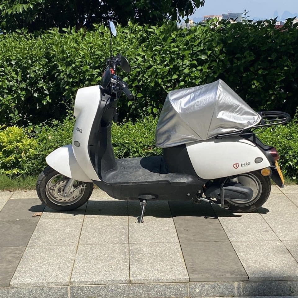 Electric motorcycle waterproof and sun protection seat cushion cover Rain and sun protection scooter electric vehicle battery car sun protection cover