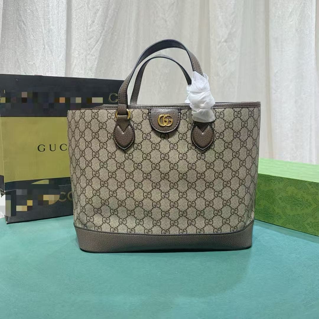 New Cool GG Ophidia Series Small Tote Bag Shoulder Bag Women's Bag Large Capacity Shopping Bag