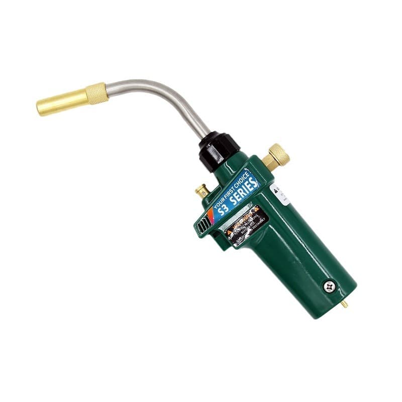 American High-Temperature Welding Torch Oxygen-Free MAPP Gas Welding Torch with Safety Lock for Air Conditioning Repair