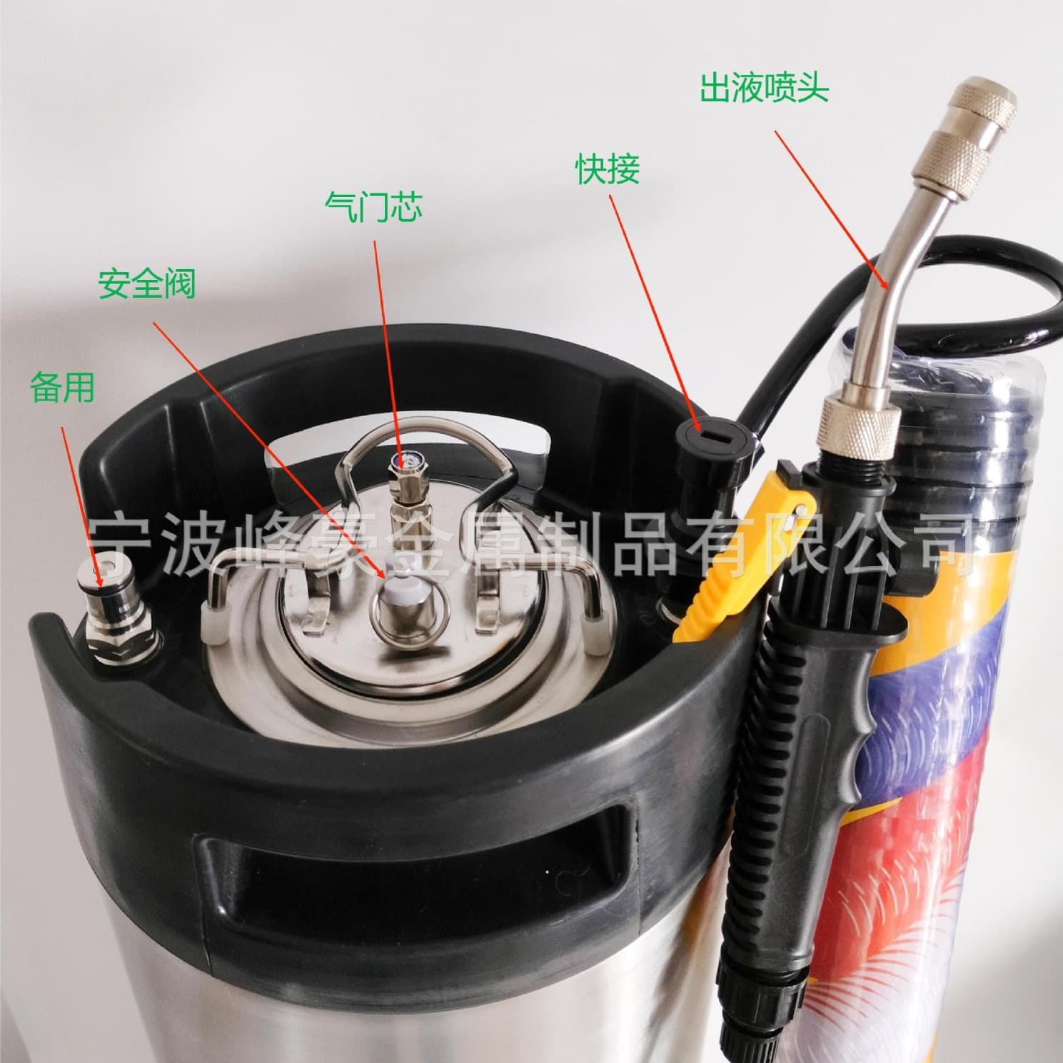 Car Paint Protection Film Installation Tool High Pressure Spray Bottle, Clear Film Application Water Bottle, Pressure Spray Can, Spray Tank