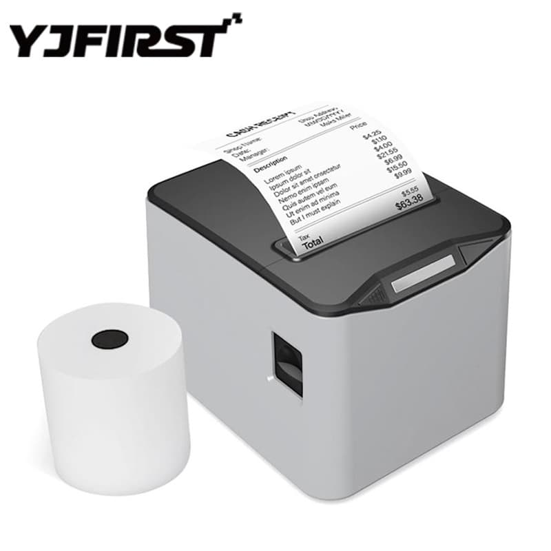 Wireless 80mm 3Inch Thermal Printer, Built-in Auto Cutter