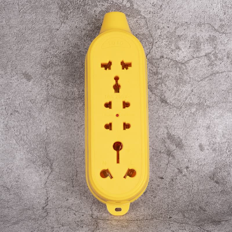 Southeast Asia (Thailand, Cambodia, Myanmar) Power Strip with Cable