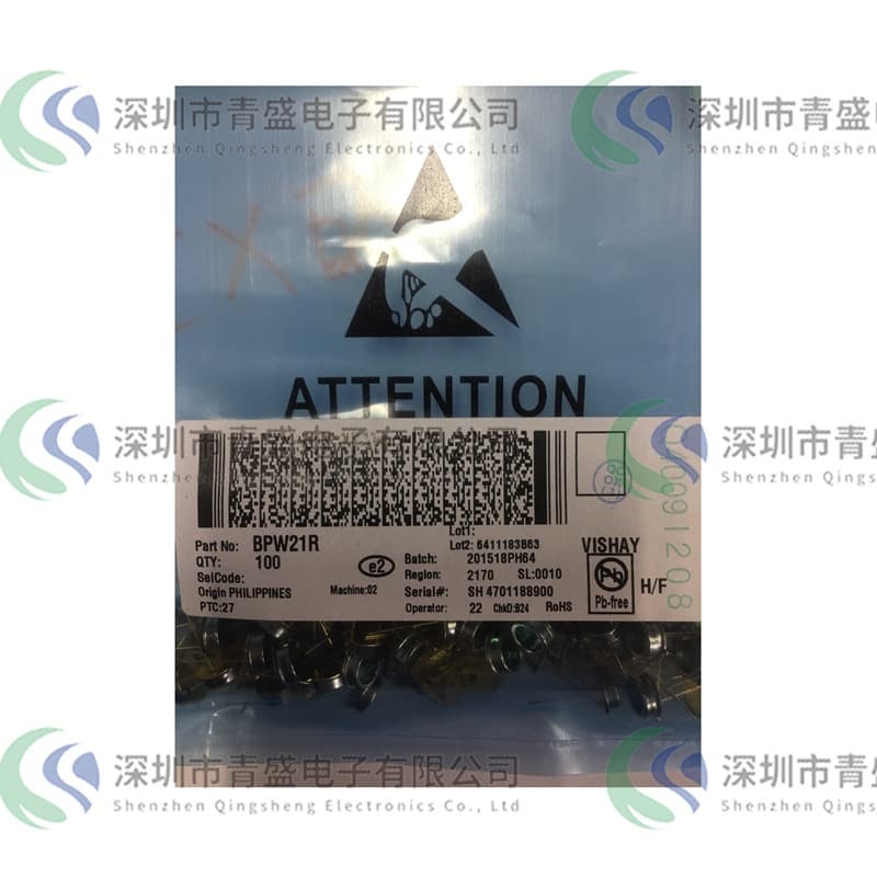 BPW21R Photodiode Package: TO-5 Through-Hole Wavelength 565nm Brand New In Stock Inquire Before Ordering
