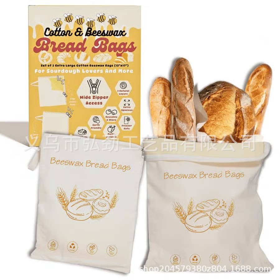 New Cross-Border Product Beeswax Bread Bags for Sourdough Beeswax Bread Bags