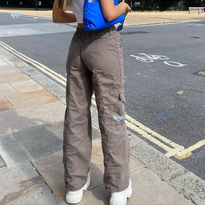 Low Waisted Y2K Grunge Baggy Jeans Harajuku Pants Low Waisted Jeans