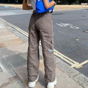 Low Waisted Y2K Grunge Baggy Jeans Harajuku Pants