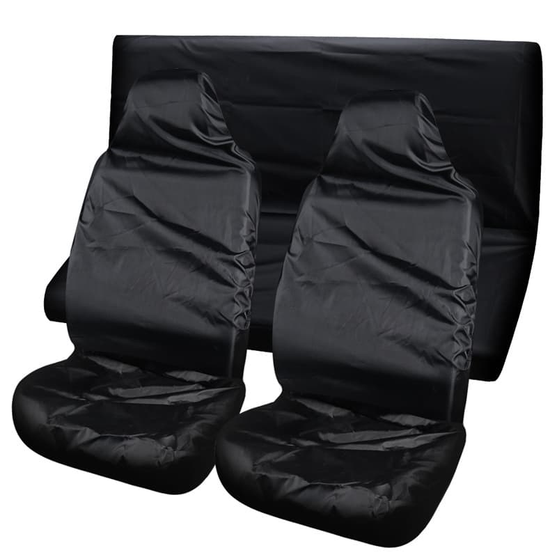 Car Seat Covers Black Oxford Fabric Waterproof Stain-Resistant Universal Vehicle Pet Mat Cross-Border Hot Seller