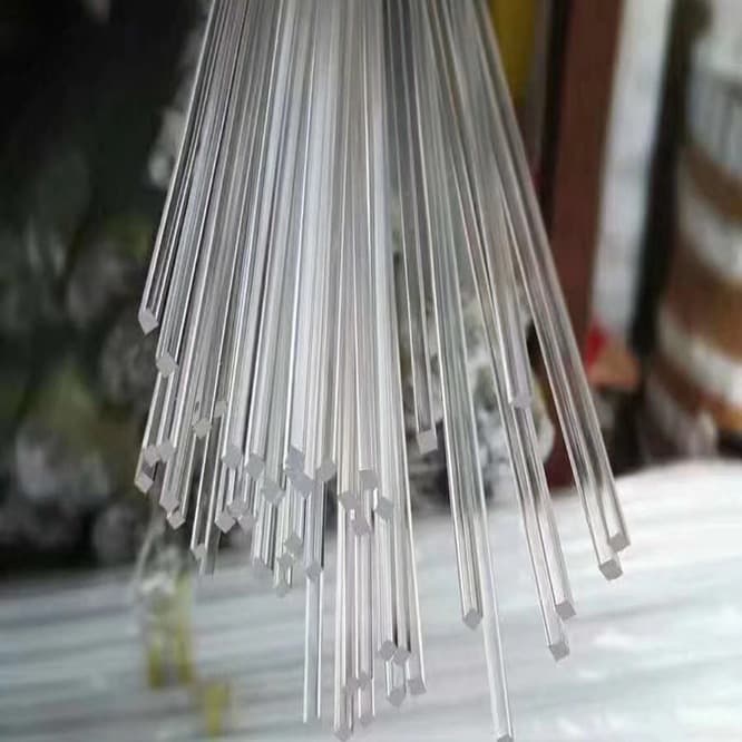 Factory Organic Strip Rod Acrylic Triangle Strip Acrylic Square Strip Organic Glass Triangle Strip Acrylic