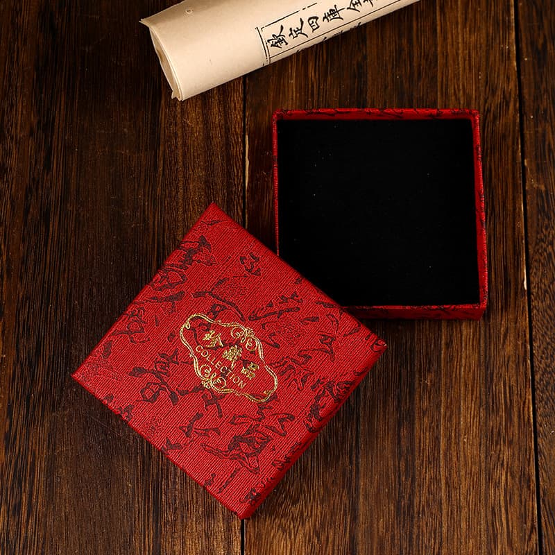 Source manufacturer yellow cloth jewelry bracelet box simple jewelry box bracelet box jewelry box wholesale